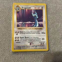 Pokemon Dragonair Shadowless