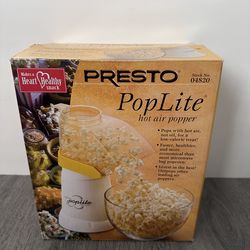 Presto PopLite Hot Air Popcorn Popper