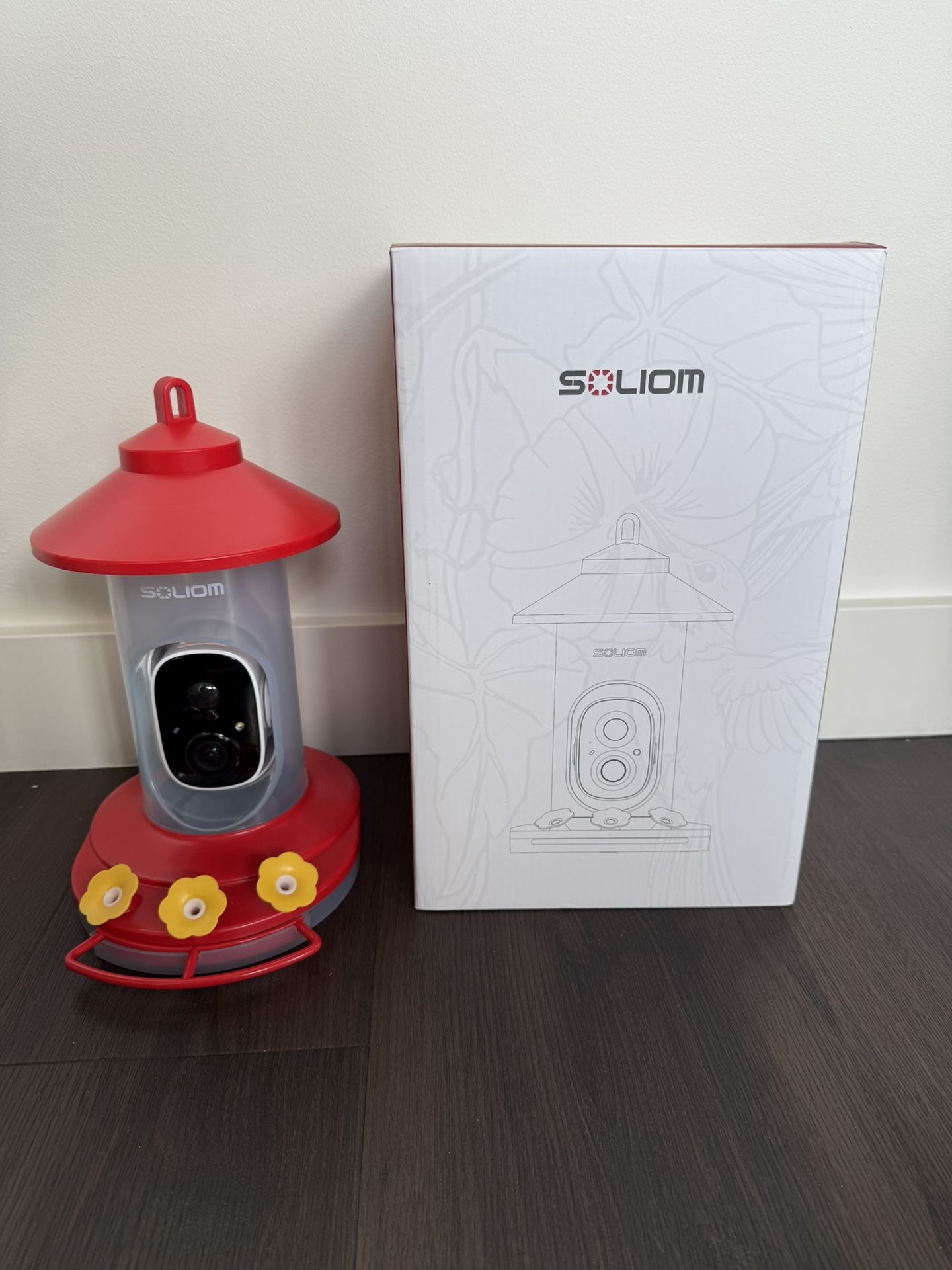 Soliom BF06 Bird Feeder with Camera