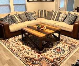 Westover Hills Brown Cocktail Table And Sofa Table