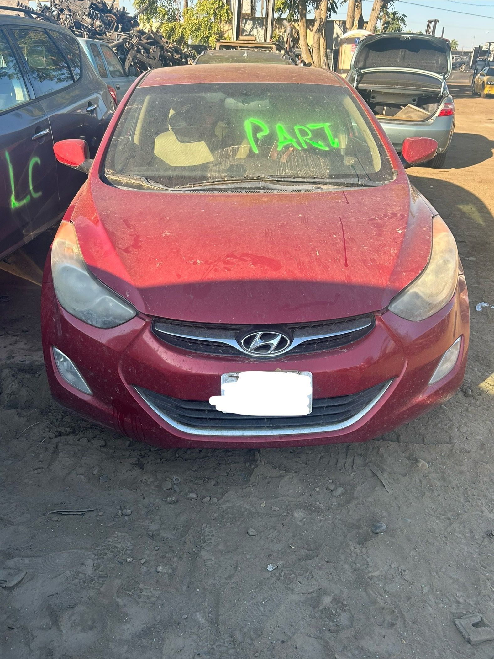2013 Hyundai Elantra For Parts Only