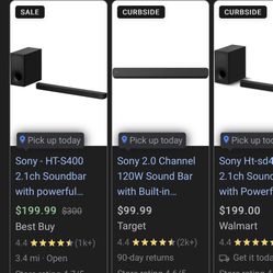 Soundbar With Subwoofer 