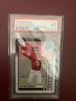 2024 Donruss Jayden Daniels Rookie Card