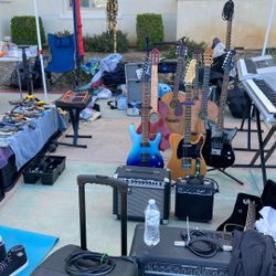 Yard Sale All Kind Of Items  Musical Instruments 