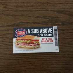 Jersey Mike’s Coupon 