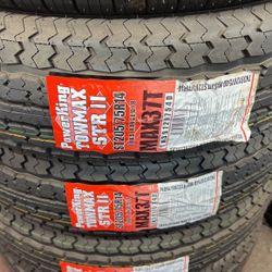 ST 205/75/14 Trailer Tires 8ply