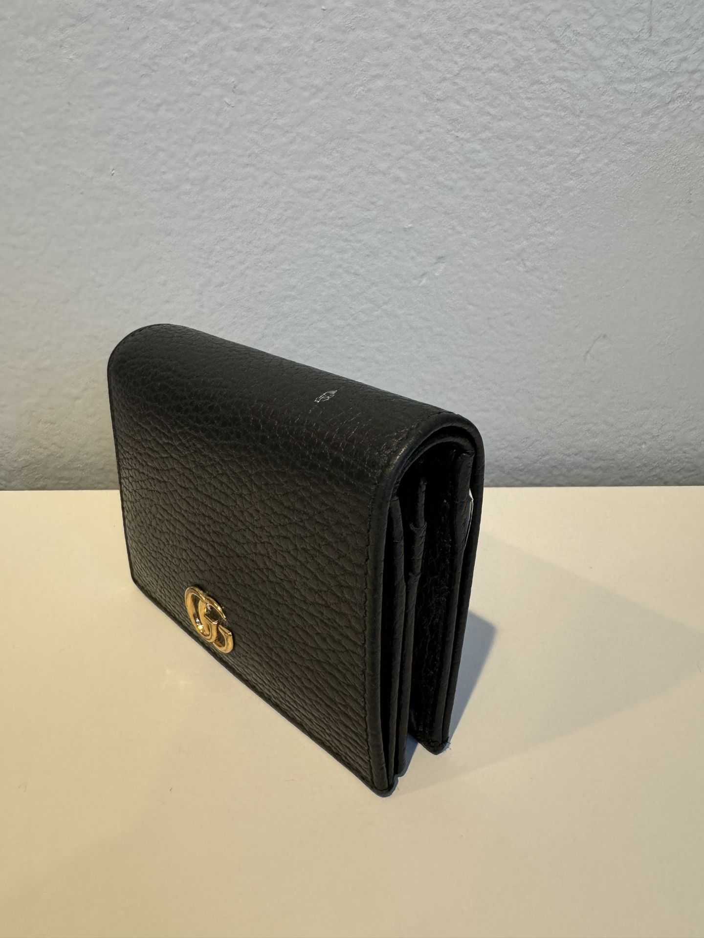 Gucci Leather Card Case Wallet
