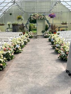Wedding Florist Installations and wedding florals
