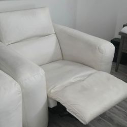 Leather Recliner  Loveseat