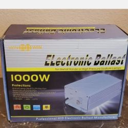 Professional HID Electronic Ballast 1000W, 240V for growing lights