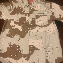 Supreme Authentic Button Up Shirt