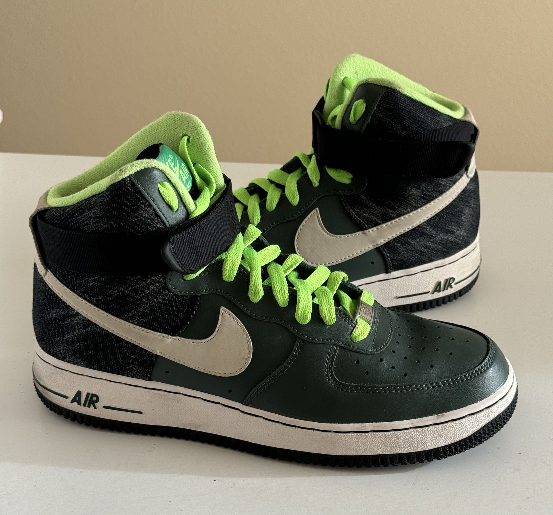 Af1 Black Vintage Green Nike Air Force High Af1 Vintage Green