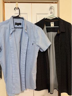Men’s Short Sleeve Casual Shirts Size XL