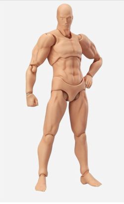 OVJ Stop Motion Plastic Action Figure 13cm Male