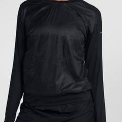 Nike Womens Black Windbreaker Running Division 