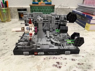 LEGO Star Wars Death Star Trench Run Diorama (75329) 665-piece Star Wars