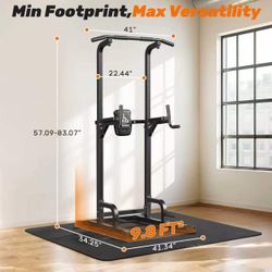Power Tower Pull Up Bar – Home Gym Workout Station