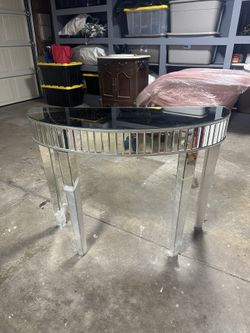 Mirrored Table