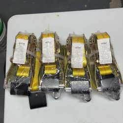 27’ Hook Ratchet Straps
