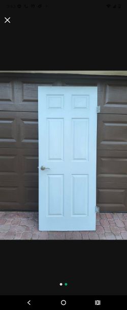 32" X 80" 6-Panel Interior Door 