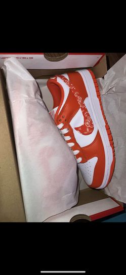 Orange Paisley Dunks 