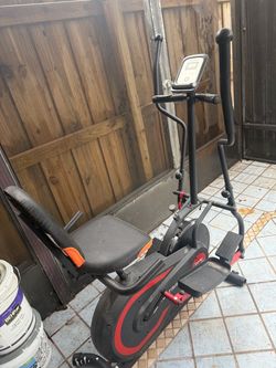 Elliptical bike