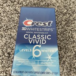 Crest 3D White strips 