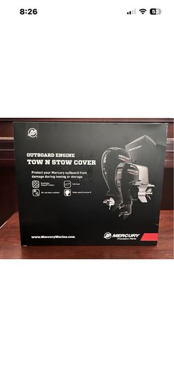 Mercury Outboard Engine Cover Tow And Stow 200-300hp. 8M0221496.