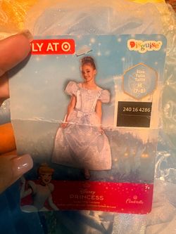 Disney Princess Cinderella Girls Costume Size M (7-8)