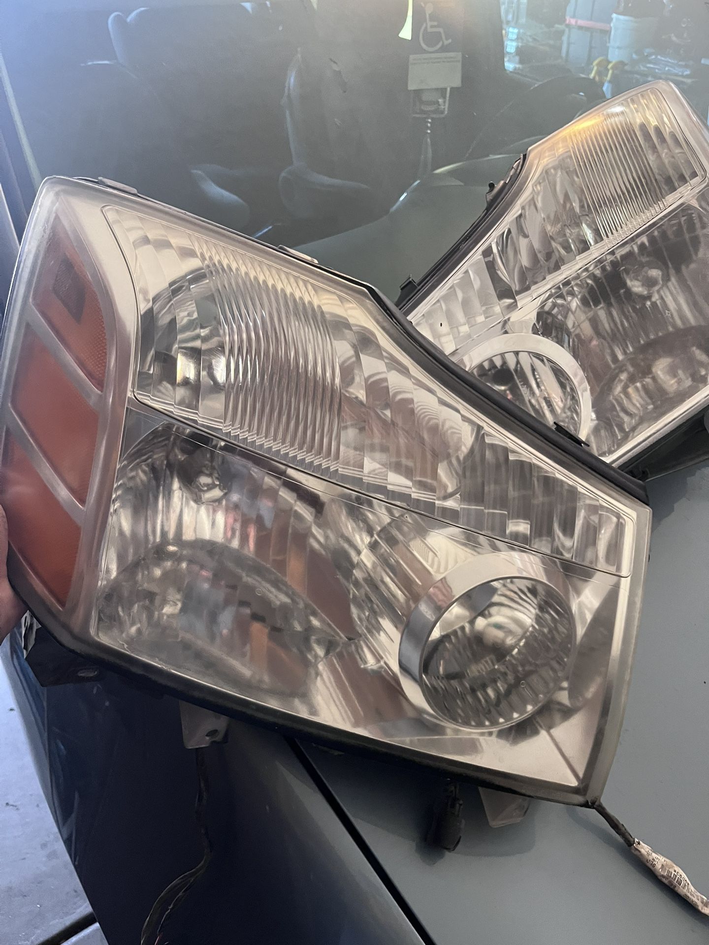 Nissan Titan Headlights 04 +