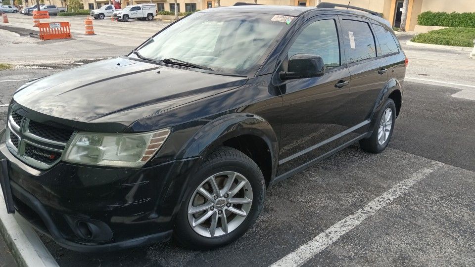 2017 Dodge Journey Black On Black 