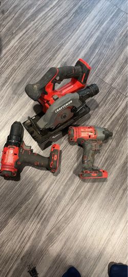 Craftsman Cordless Power Tool Set – 3 Pieces