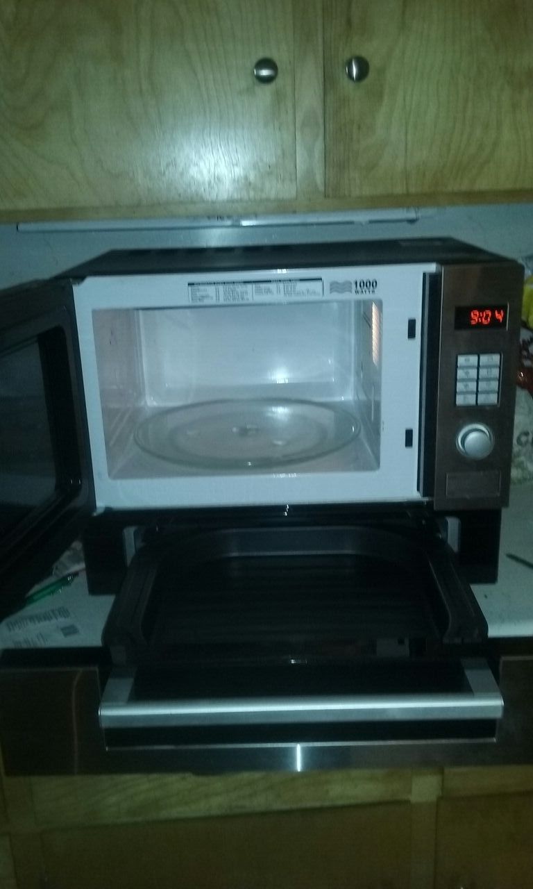 West bend microwave grill pizza combination