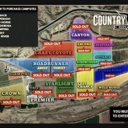 Country Thunder Arizona Campsites 2025