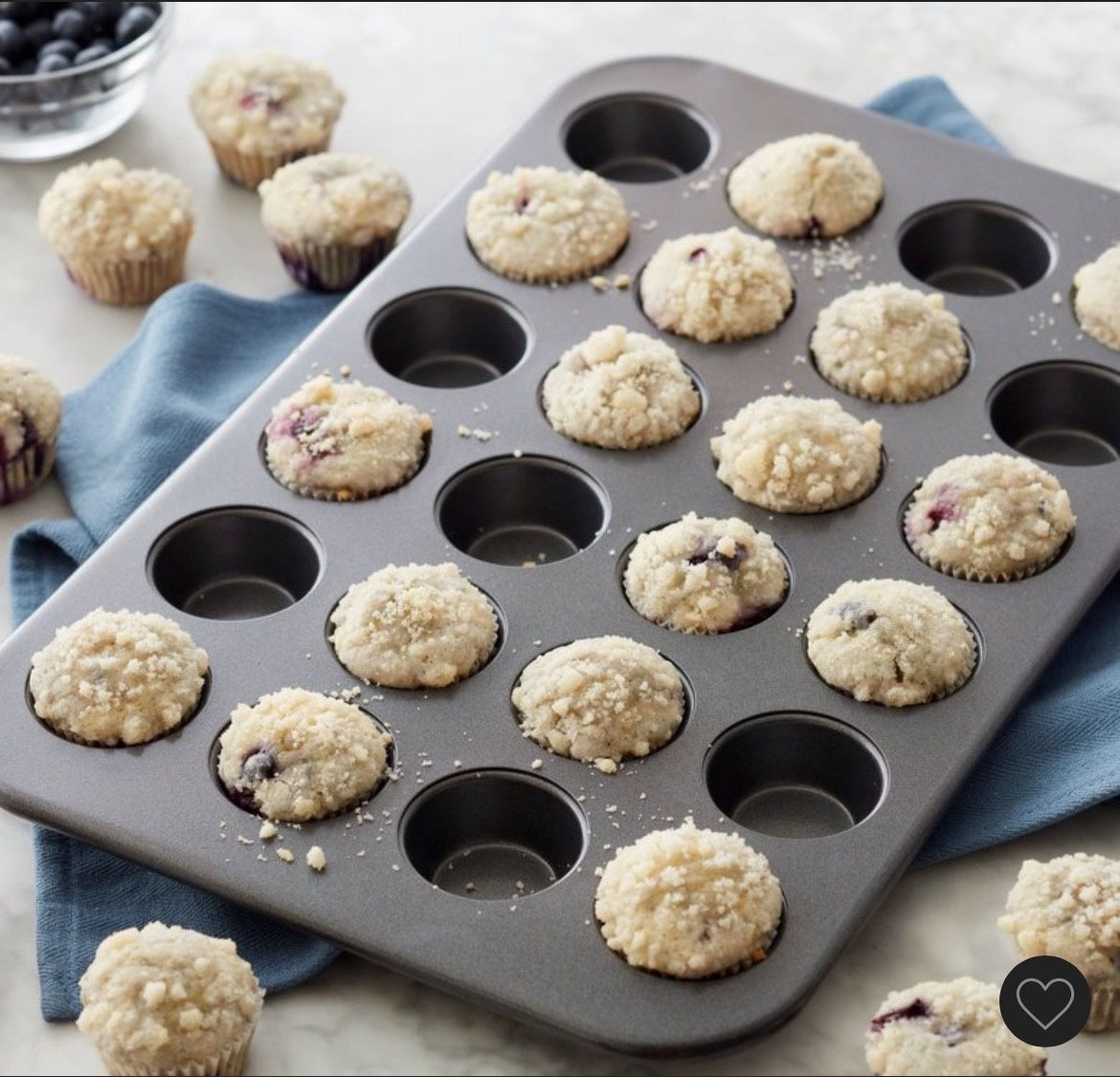 NWT- Wilton Ultra Bake Professional 24 Cup Mini Muffin Pan