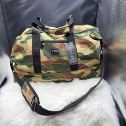 Camo Print Duffel Bag