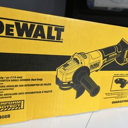 Dewalt paddle switch angle grinder 4.5”