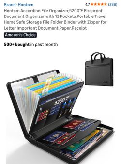 PORTABLE DOCUMENT ORGANIZER 