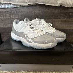 jordan 11 low cement gray