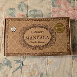 New Sealed Mancala Wooden Strategy Game