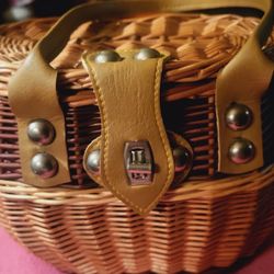 Basket purse with liner