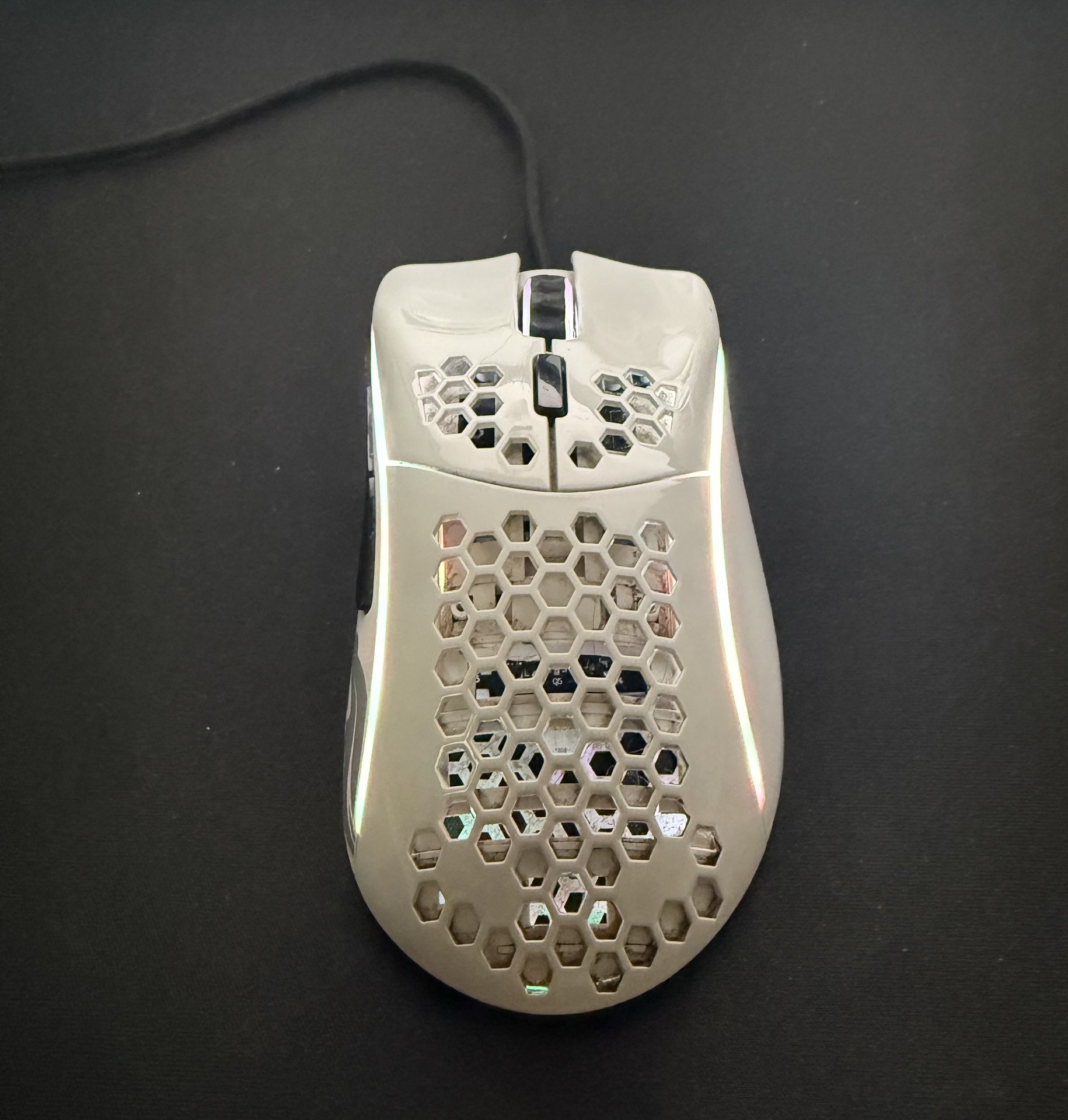 Glorious Model D Wired Gaming Mouse Superlight Honeycomb Design, RGB, 6 Buttons