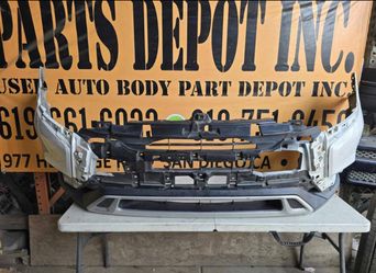 2016-2018 mitsubishi outla der fro t bumper