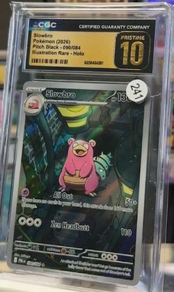 slobro illustration rare pristine 10