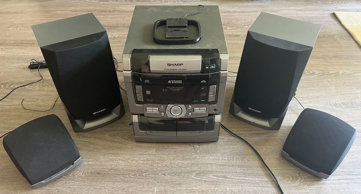 Sharp CD-C2800 Mini Component System Tested