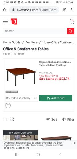 Kitchen table Mahogany mocha kitchen table Regency BRAND NEW IN THE BOX