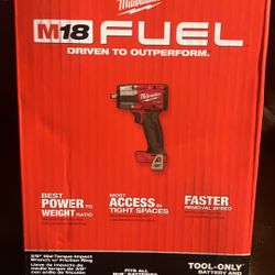 Brand New Milwaukee 3/8 Mid Torque Impact 