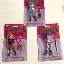 3 ANIME DOLLS / BRAND NEW 