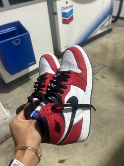 Jordan 1 origin story spider Man