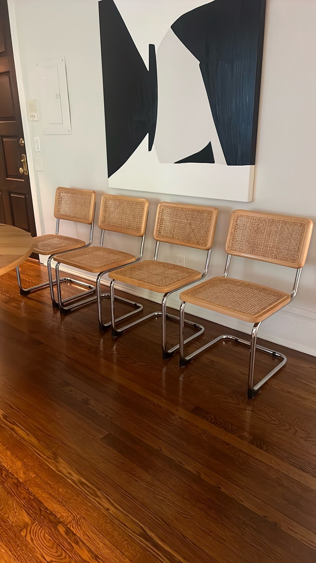 Midcentury Cane Dining Chairs